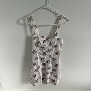 Floral Button-Down Dress